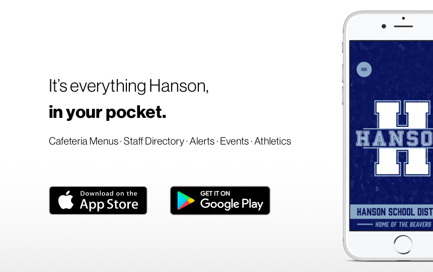 Hanson App promotion